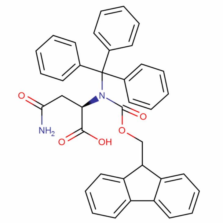 N-Fmoc-N'-三苯甲基-D-天冬酰胺,N-(9-Fluorenylmethyloxycarbonyl)-N'-trityl-D-asparagine