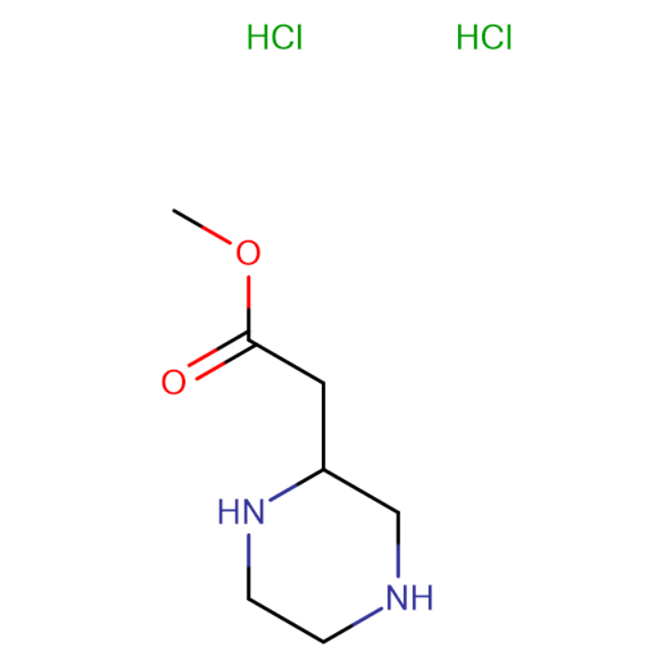 Methyl 2-(piperazin-2-yl)acetate dihydrochloride