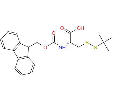 亚芴甲氧羰基半胱胺酸,FMOC-CYS(STBU)-OH