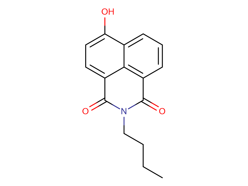 1H-Benz[de]isoquinoline-1,3(2H)-dione, 2-butyl-6-hydroxy-,1H-Benz[de]isoquinoline-1,3(2H)-dione, 2-butyl-6-hydroxy-