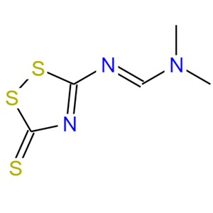 (E)-N,N-二甲基-N' - (3-硫代-3H-1,2,4- DITHIAZOL-5-基)甲脒