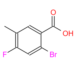 2-溴-4-氟-5-甲基苯甲酸,2-BROMO-4-FLUORO-5-METHYLBENZOIC ACID
