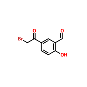 5-溴乙酰基-2-羟基苯甲醛,5-Bromoacetyl-2-hydroxybenzaldehyde