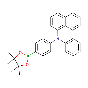 (4-(萘-1-基(苯基)氨基)苯基)硼酸频,(naphthalene-1-yl)-{4-(4,4,5,5-tetramethyl-1,3,2-dioxaborolane-2-