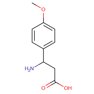 3-氨基-3-(4-甲氧基苯基)丙酸,3-Amino-3-(4-methoxyphenyl)propionic acid