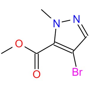 4-溴-1-甲基-1H-吡唑-5-羧酸甲酯