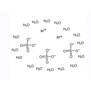 十六水合硫酸铝,aluminium sulfate hexadecahydrate