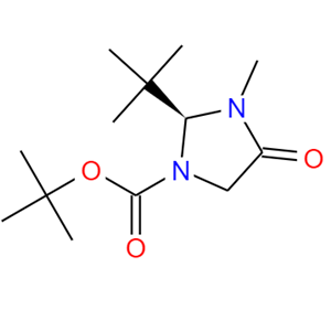 (S)-(-)-1-(叔丁氧基羰基)-2-叔丁基-3-甲基-4-咪唑啉酮