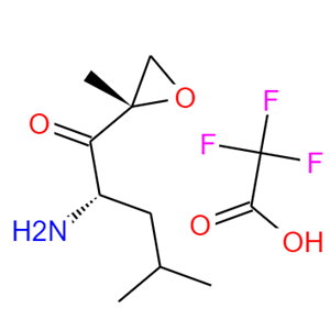 (2S)-2-氨基-4-甲基-1-[(2S)-2-甲基-2-环氧乙烷基]-1-戊酮三氟乙酸盐