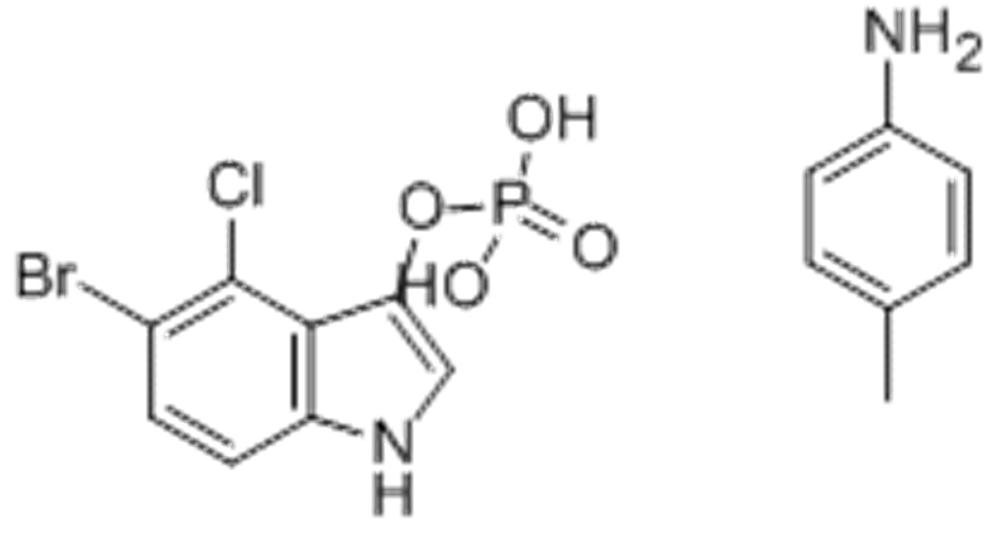 5-溴-4-氯-3-吲哚磷酸,5-Bromo-4-Bhloro-3-Indolylphosphate4-toluidinesalt