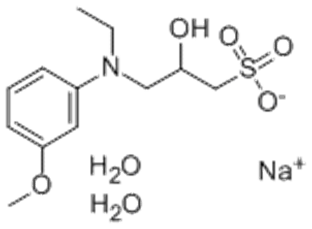 N-乙基-N-(2-羟基-3-磺丙基l)-3-甲氧基苯胺钠盐(二水合物),ADOS