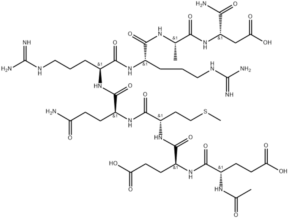 乙酰基八肽,Snap-8 (Acetyl Glutamyl  Heptapeptide-3)