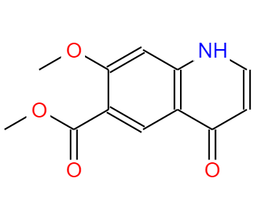 7-甲氧基-4-氧代-1,4-二氢喹啉-6-羧酸甲酯,Methyl 7-Methoxy-4-oxo-1,4-dihydroquinoline-6-carboxylate