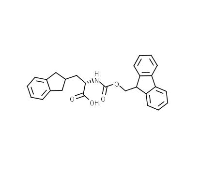 (2S)-3-(2,3-dihydro-1H-inden-2-yl)-2-({[(9H-fluoren-9-yl)methoxy]carbonyl}amino)propanoic acid