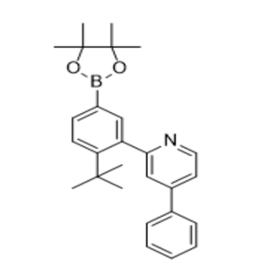 2-(2-(叔丁基)-5-(4,4,5,5-四甲基-1,3,2-二氧硼烷-2-基)苯基)-4-苯基吡啶