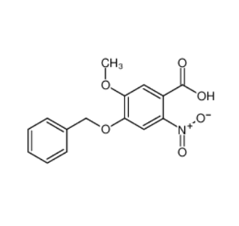 2-硝基-4-苄氧基-5-甲氧基苯甲酸,4-BENZYLOXY-5-METHOXY-2-NITRO-BENZOIC ACID