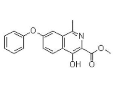 4-羟基-1-甲基-7-苯氧基-3-异喹啉羧酸甲酯,4-Hydroxy-1-methyl-7-phenoxy-3-isoquinolinecarboxylic acid methyl ester