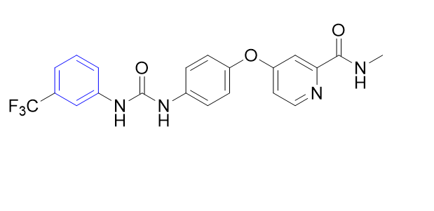 索拉菲尼杂质01,N-methyl-4-(4-(3-(3-(trifluoromethyl)phenyl)ureido)phenoxy)picolinamide