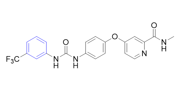 索拉菲尼雜質(zhì)04,methyl 4-(4-(3-(4-chloro-3-(trifluoromethyl)phenyl)ureido)phenoxy) picolinate