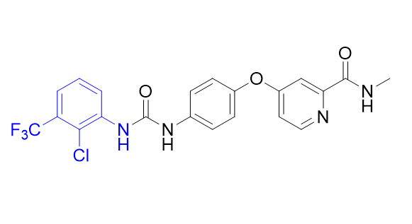 索拉菲尼杂质11,4-(4-(3-(2-chloro-3-(trifluoromethyl)phenyl)ureido)phenoxy)-N-methyl picolinamide