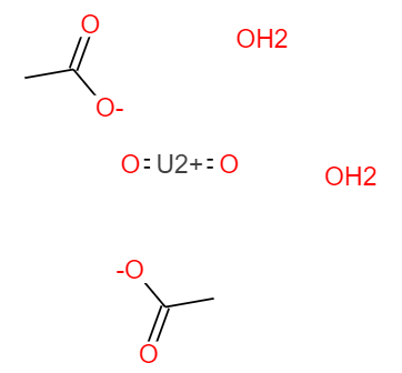 乙酸氧铀,URANYL ACETATE DIHYDRATE