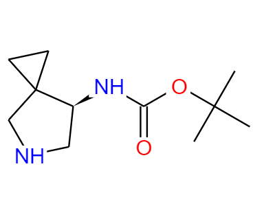 (R)-7-N-BOC-5-氮雜螺[2.4]庚烷,Carbamic acid, (7R)-5-azaspiro[2.4]hept-7-yl-, 1,1-dimethylethyl ester (9CI)