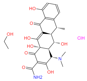 盐酸强力霉素,Doxycycline hyclate