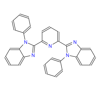 2,2'-(2,6-吡啶二基)双[1-苯基-1H-苯并咪唑],2,6-bis(N-phenyl-1H-benzo[d]imidazol-2-yl)pyridine