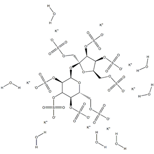 蔗糖八硫酸钾,POTASSIUM SUCROSE OCTASULFATE