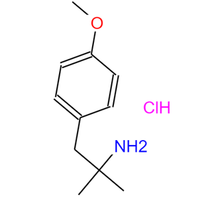 1,1-二甲基-2-(4-甲氧基苯基)乙胺鹽酸鹽