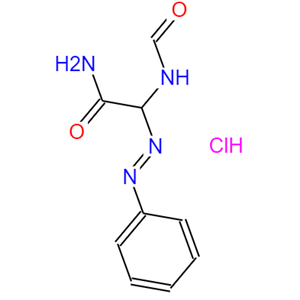 3-氨基-3-亚氨基-2-苯偶氮基丙酰胺单盐酸盐,2-FORMAMIDINO-2-PHENYLDIAZOACETAMIDE HYDROCHLORIDE