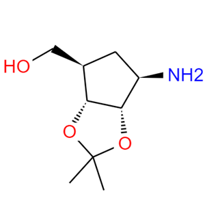 (3aR,4R,6R,6aS)-6-氨基-2,2-二甲基-六氢环戊基[d][1,3]二噁戊环-4-基]甲醇,(3aR,4R,6R,6aS)-6-Amino-2,2-dimethyl-hexahydrocyclopenta[d][1,3]dioxol-4-yl]methanol