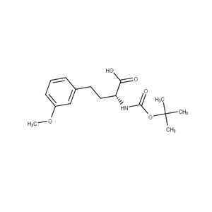 (2R)-2-{[(tert-butoxy)carbonyl]amino}-4-(3-methoxyphenyl)butanoic acid