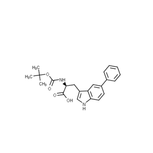 叔丁氧羰基-色氨酸(5-Ph)