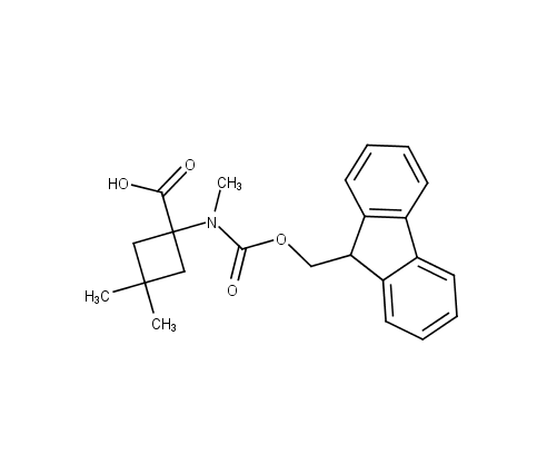 1-({[(9H-fluoren-9-yl)methoxy]carbonyl}(methyl)amino)-3,3-dimethylcyclobutane-1-carboxylic acid