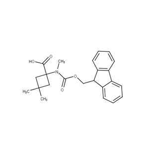 1-({[(9H-fluoren-9-yl)methoxy]carbonyl}(methyl)amino)-3,3-dimethylcyclobutane-1-carboxylic acid