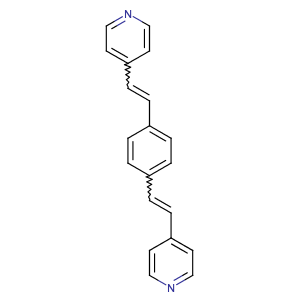 4-双[2-(4-吡啶基)乙烯基]苯,l,4-bis[2-(4-pyridy1)ethenyl]benze