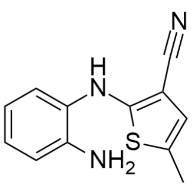 2-[(2-氨基苯基)氨基]-5-甲基-3-噻吩,2-(1,2-PhenylenediaMino)-5-Methylthiphene-3-carbonitrile