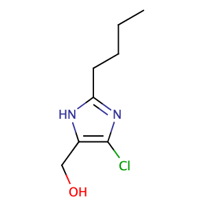 2-正丁基-4(5)-氯-5(4)-甲酰基咪唑