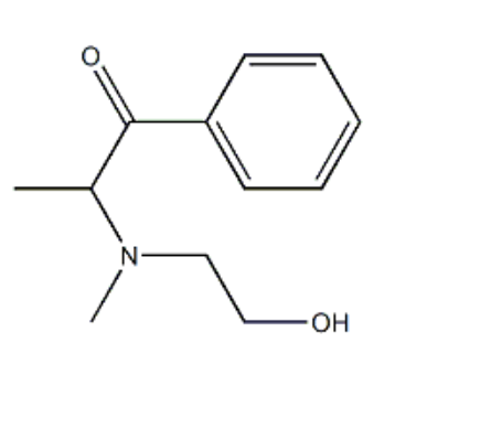 2-[(2-Hydroxyethyl)(methyl)amino]-1-phenyl-1-propanone,2-[(2-Hydroxyethyl)(methyl)amino]-1-phenyl-1-propanone