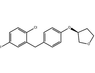恩格列净中间体,(3S)-3-[4-[(2-Chloro-5-iodophenyl)methyl]phenoxy]tetrahydro-furan