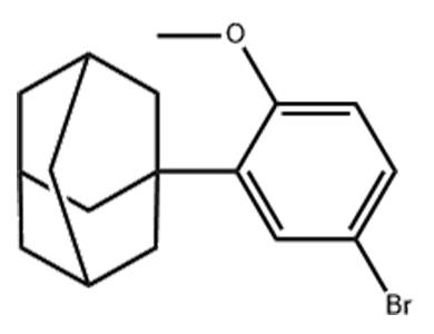 2-(1-金刚烷基)-4-溴苯甲醚,1-(5-Bromo-2-methoxyphenyl)adamantane