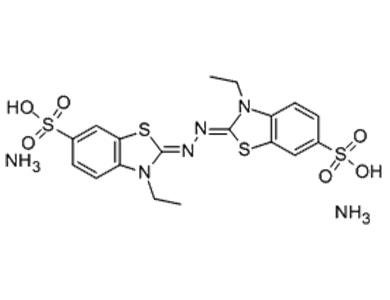 2,2'-连氮基-双-(3-乙基苯并二氢噻唑啉-6-磺酸)二铵盐,Diammonium 2,2'-azino-bis(3-ethylbenzothiazoline-6-sulfonate)