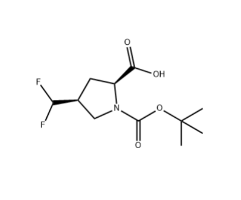 (2S,4S)-1-(叔丁氧基羰基)-4-(二氟甲基)吡咯烷-2-甲酸,(2S,4S)-1-(tert-Butoxycarbonyl)-4-(difluoromethyl)pyrrolidine-2-carboxylicacid