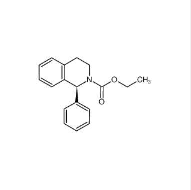 (S)-1-苯基-1,2,3,4-四氢-2-异喹啉甲酸乙酯,Ethyl (S)-1-phenyl-1,2,3,4-tetrahydro-2-isoquinolinecarboxylate