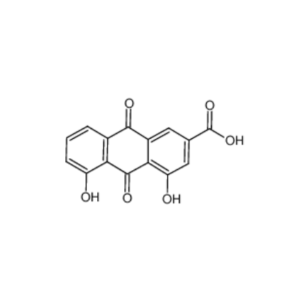 大黄酸,Rhein