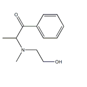 2-[(2-Hydroxyethyl)(methyl)amino]-1-phenyl-1-propanone,2-[(2-Hydroxyethyl)(methyl)amino]-1-phenyl-1-propanone