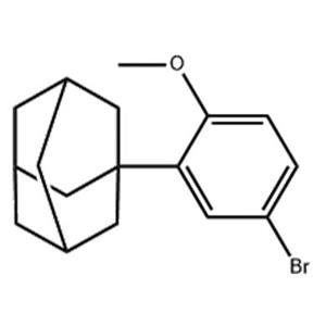 2-(1-金刚烷基)-4-溴苯甲醚,1-(5-Bromo-2-methoxyphenyl)adamantane