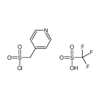 (4-PYRIDYLMETHYL)SULFONYL CHLORIDE TRIFLATE,(4-PYRIDYLMETHYL)SULFONYL CHLORIDE TRIFLATE