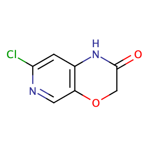 7-氯-1H-吡啶并[3,4-B][1,4]噁嗪-2(3H-)-酮,1H-PYRIDO[3,4-B][1,4]OXAZIN-2(3H)-ONE, 7-CHLORO-